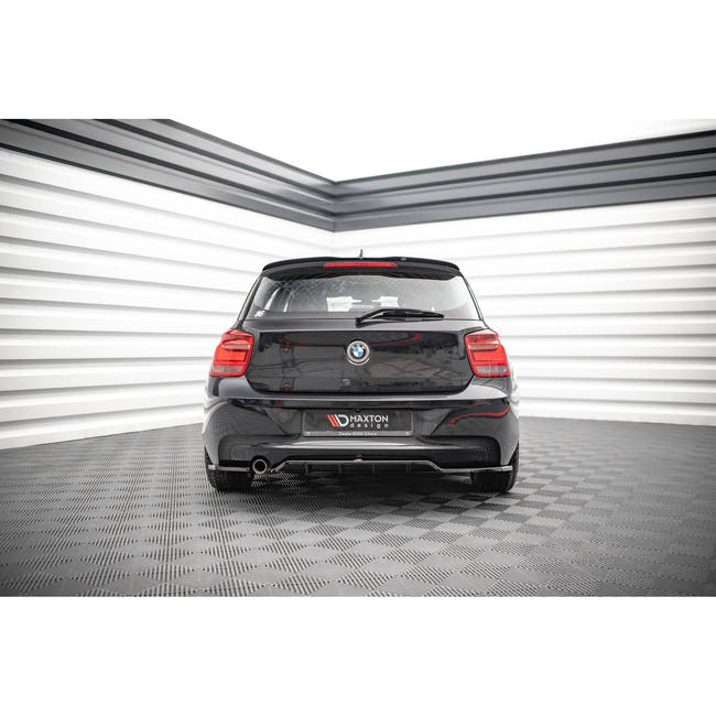 Maxton rear splitter til BMW 1 F20 – blank sort – billede 2 af 5