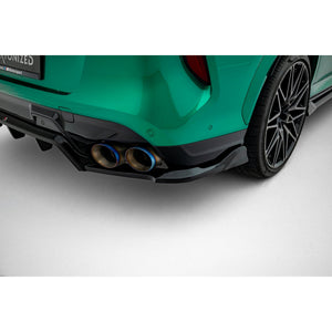 Maxton rear splitter til BMW X6 M F96 Facelift – blank sort – billede 5 af 8