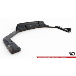 Maxton rear splitter til BMW X6 M F96 Facelift – blank sort – billede 7 af 8