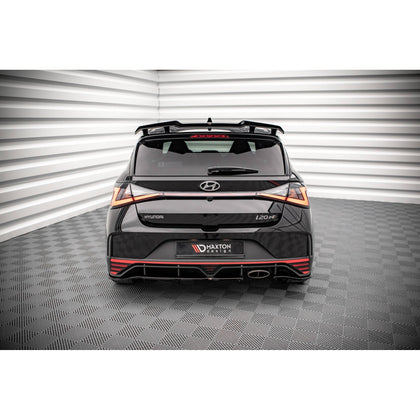 Maxton rear splitter til Hyundai I20 N Mk3 – blank sort – billede 2 af 7