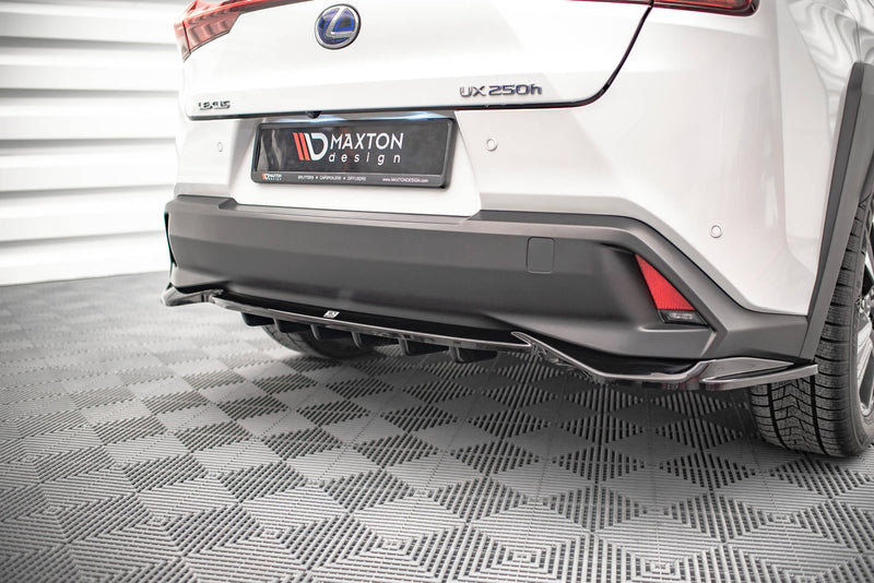 Maxton rear splitter til Lexus UX Mk1 – blank sort – billede 1 af 6