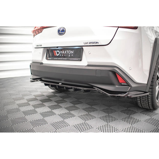 Maxton rear splitter til Lexus UX Mk1 – blank sort – billede 1 af 6