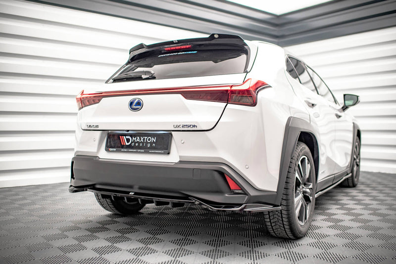 Maxton rear splitter til Lexus UX Mk1 – blank sort – billede 2 af 6