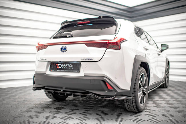 Maxton rear splitter til Lexus UX Mk1 – blank sort – billede 2 af 6