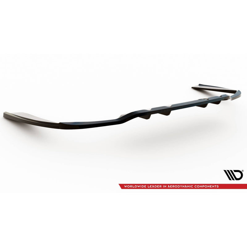 Maxton rear splitter til Mercedes-Benz C AMG-Line W205 Facelift – blank sort – billede 6 af 7