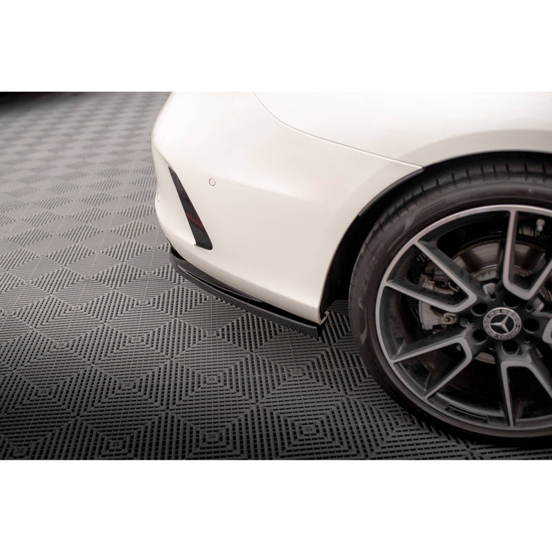Maxton rear splitter til Mercedes-Benz C Coupe AMG-Line C205 Facelift – blank sort – billede 4 af 6