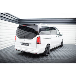 Maxton rear splitter til Mercedes-Benz Vito Extra Long W447 – blank sort – billede 1 af 7