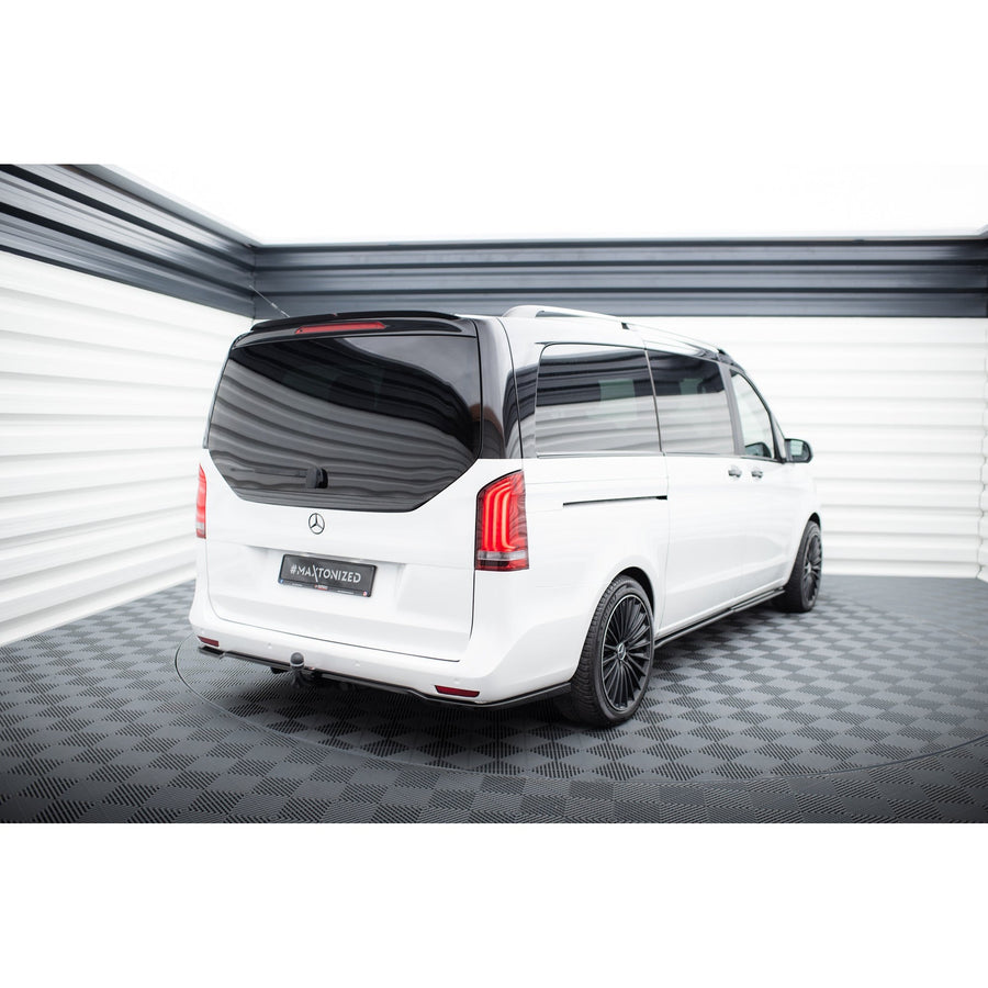 Maxton rear splitter til Mercedes-Benz Vito Extra Long W447 – blank sort – billede 1 af 7