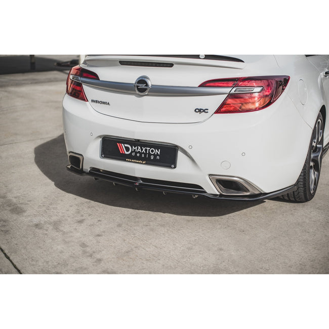 Maxton rear splitter til Opel Insignia Mk. 1 OPC Facelift – blank sort – billede 1 af 8