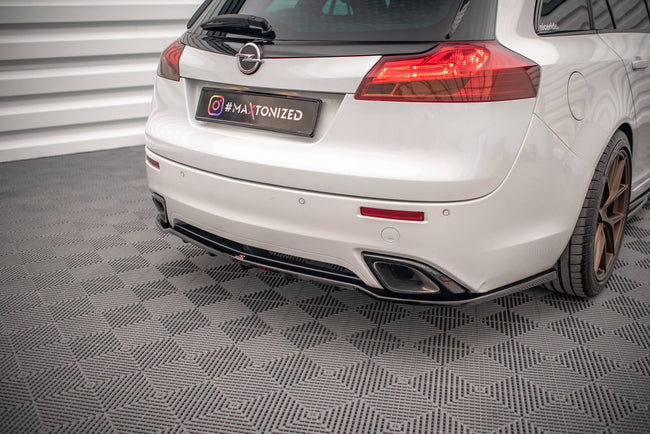 Maxton rear splitter til Opel Insignia OPC Mk1 – blank sort – billede 1 af 5