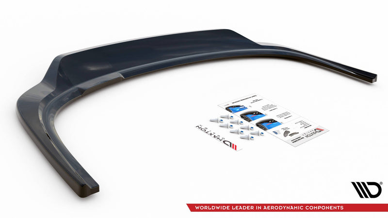 Maxton rear splitter til Skoda Fabia Combi Mk3 – blank sort – billede 4 af 4