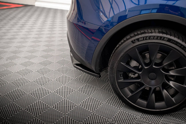 Maxton rear splitter til Tesla Model Y – blank sort – billede 2 af 8