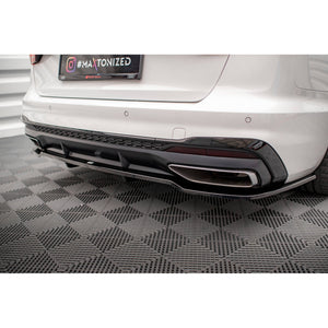Maxton rear splitter til Audi A4 S-Line B9 Facelift – blank sort – billede 4 af 7