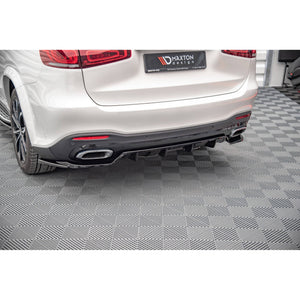 Maxton rear splitter til Mercedes-Benz GLS AMG-Line X167 – blank sort – billede 3 af 6