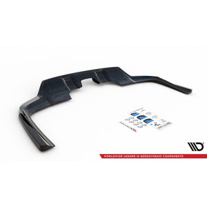Maxton rear splitter til Mercedes-Benz GLS AMG-Line X167 – blank sort – billede 6 af 6