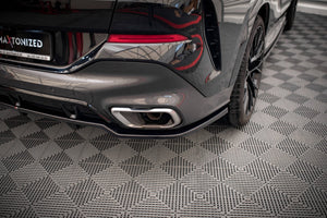 Maxton rear splitter til BMW X6 M-Pack G06 – blank sort – billede 2 af 6
