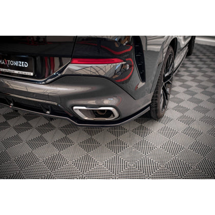 Maxton rear splitter til BMW X6 M-Pack G06 – blank sort – billede 2 af 6