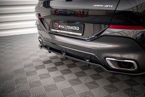 Maxton rear splitter til BMW X6 M-Pack G06 – blank sort – billede 4 af 6