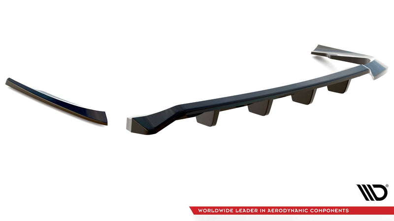 Maxton rear splitter til Volvo C70 Mk1 – blank sort – billede 6 af 7