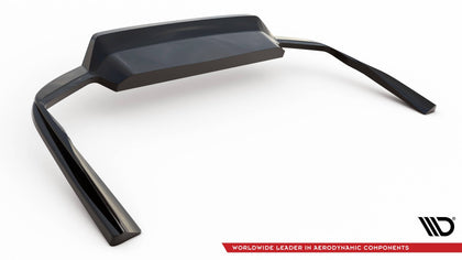 Maxton rear splitter til Volvo V90 / S90 R-Design Mk2 – blank sort – billede 6 af 6