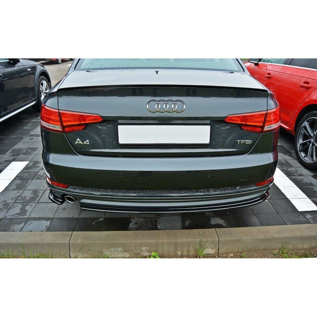Maxton side splitters til Audi A4 B9 S-Line – blank sort – billede 1 af 5