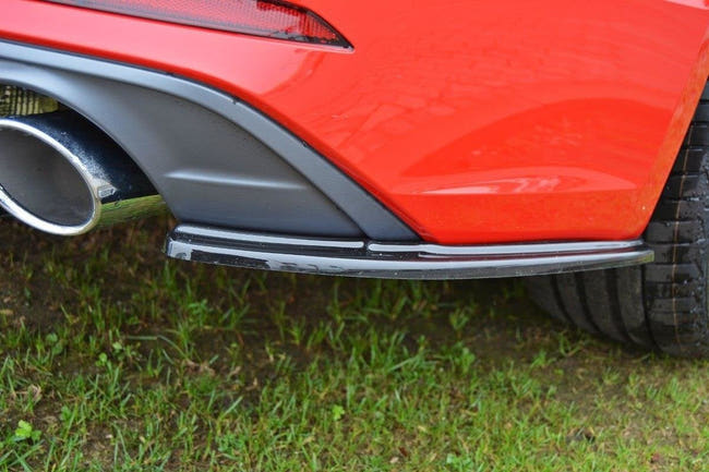 Maxton side splitters til Audi A5 F5 S-Line – blank sort – billede 1 af 4