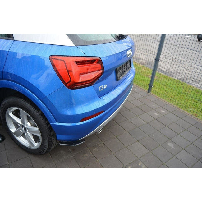 Maxton side splitters til Audi Q2 Mk.1 – blank sort – billede 1 af 4