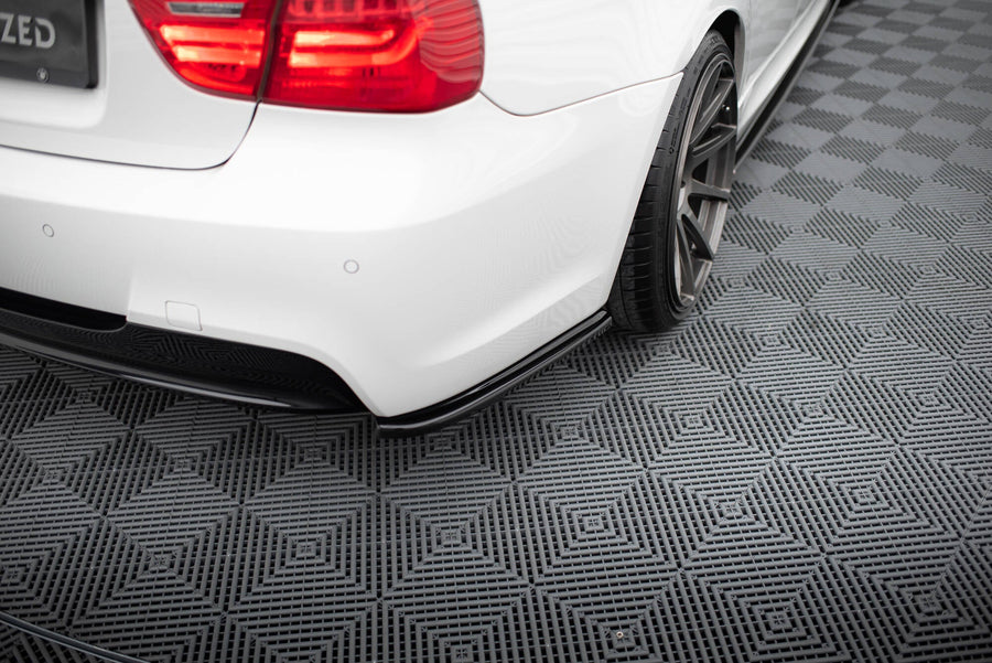 Maxton side splitters til BMW 3 E90 Mpack – blank sort – billede 1 af 5
