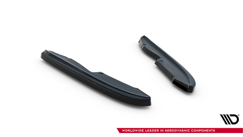 Maxton side splitters til BMW 3 E90 Mpack – blank sort – billede 5 af 5