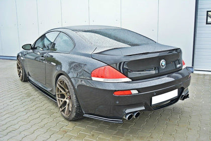 Maxton side splitters til BMW M6 E63 – blank sort – billede 1 af 7
