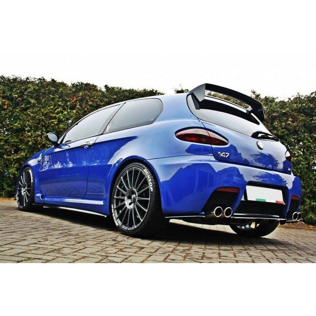Maxton side splitters til Alfa Romeo 147 GTA – blank sort – billede 2 af 3