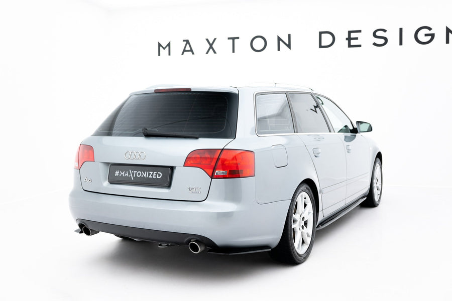Maxton side splitters til Audi A4 B7 – blank sort – billede 1 af 4
