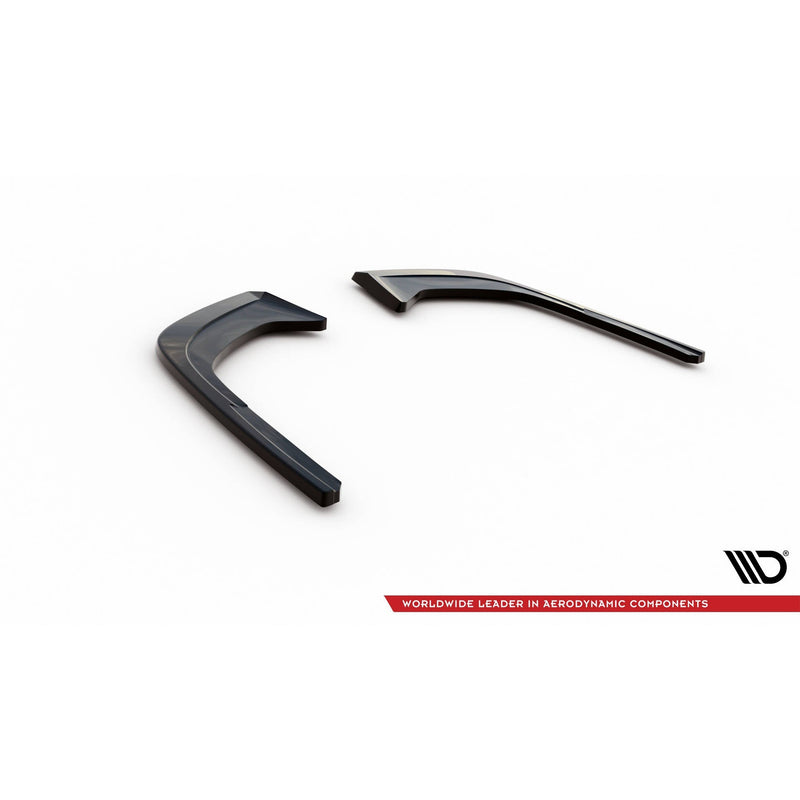 Maxton side splitters til Audi A4 B9 Facelift – blank sort – billede 5 af 5
