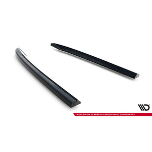 Maxton side splitters til Audi A4 Sedan / Avant B8 – blank sort – billede 5 af 5