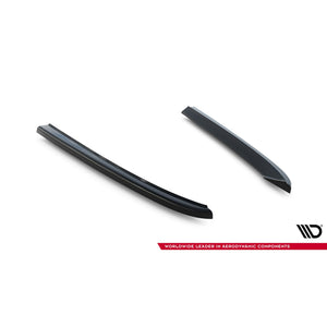 Maxton side splitters til Audi A4 Sedan / Avant B8 – blank sort – billede 4 af 5