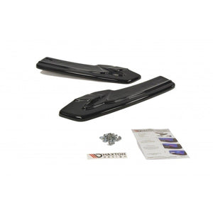 Maxton side splitters til Audi A5 S-Line 8T Facelift (FACELIFT) – blank sort – billede 5 af 5