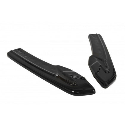 Maxton side splitters til Audi A5 S-Line 8T Facelift (FACELIFT) – blank sort – billede 4 af 5