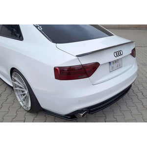 Maxton side splitters til Audi A5 S-Line 8T Facelift (FACELIFT) – blank sort – billede 1 af 5