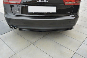 Maxton side splitters til Audi A6 Avant / Sedan C7 – blank sort – billede 3 af 5