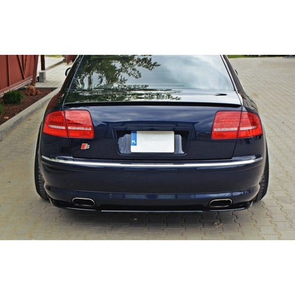 Maxton side splitters til Audi A8 W12 D3 – blank sort – billede 2 af 3