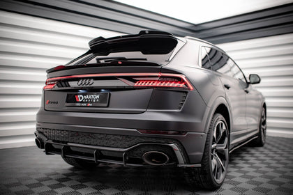 Maxton side splitters til Audi RSQ8 Mk1 – blank sort – billede 2 af 5