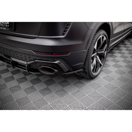 Maxton side splitters til Audi RSQ8 Mk1 – blank sort – billede 1 af 5