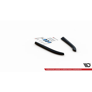 Maxton side splitters til Audi S8 D3 – blank sort – billede 3 af 4