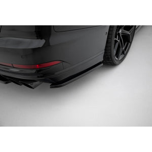 Maxton side splitters til Audi S8 D5 – blank sort – billede 1 af 6