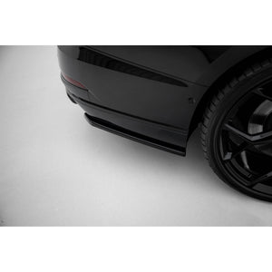 Maxton side splitters til Audi S8 D5 – blank sort – billede 3 af 6