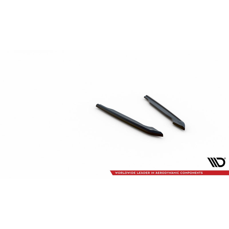 Maxton side splitters til Audi S8 D5 – blank sort – billede 5 af 6