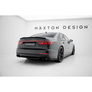 Maxton side splitters til Audi S8 D5 – blank sort – billede 4 af 6