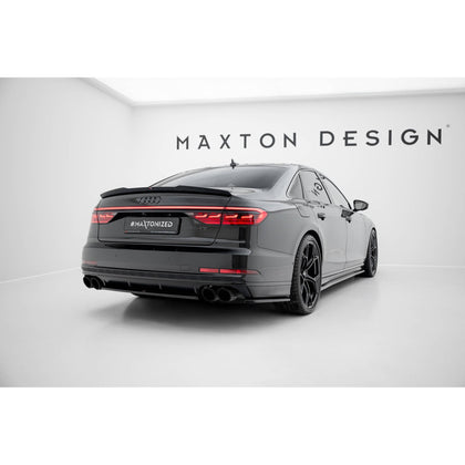 Maxton side splitters til Audi S8 D5 – blank sort – billede 4 af 6