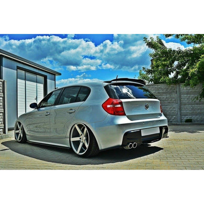 Maxton side splitters til BMW 1 E87 Standard/M-Performance – blank sort – billede 3 af 5
