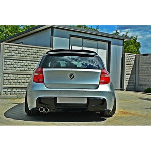 Maxton side splitters til BMW 1 E87 Standard/M-Performance – blank sort – billede 4 af 5